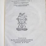 Galien. De temperamentis libri III. De inaequali intemperie libri I. Paris, 1545.