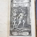 William Harvey. De motus cordi. Rotterdam, 1669, avec le frontispice de l’édition 1661.