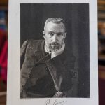 Estampe photographique du physicien français Pierre Curie (1859-1906).