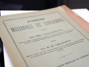 Georges Villeneuve et Éloi-Philippe Chagnon. Aliénés méconnus et condamnés. Montréal, 1899.