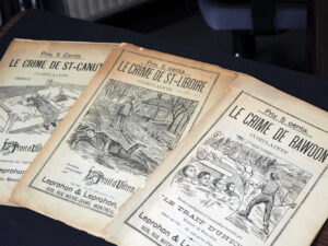 Les trois crimes de Rawdon, St-Canut et St-Liboire en complaintes musicales. 19e siècle.