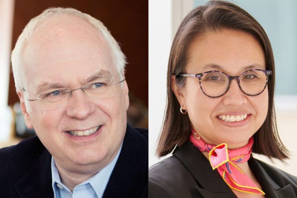 Michel Bouvier et Caroline Quach-Thanh