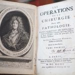Les opérations de la chirurgie avec une pathologie, Paris, 1793. Ex-libris du Dr Jean-Baptiste Hercule Roy (1820-1860).