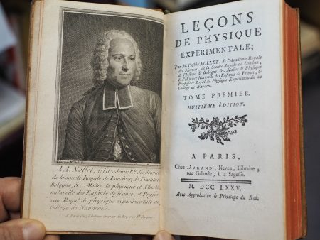 Jean-Antoine Nollet. Leçons de physique expérimentale. Paris, 1775.
